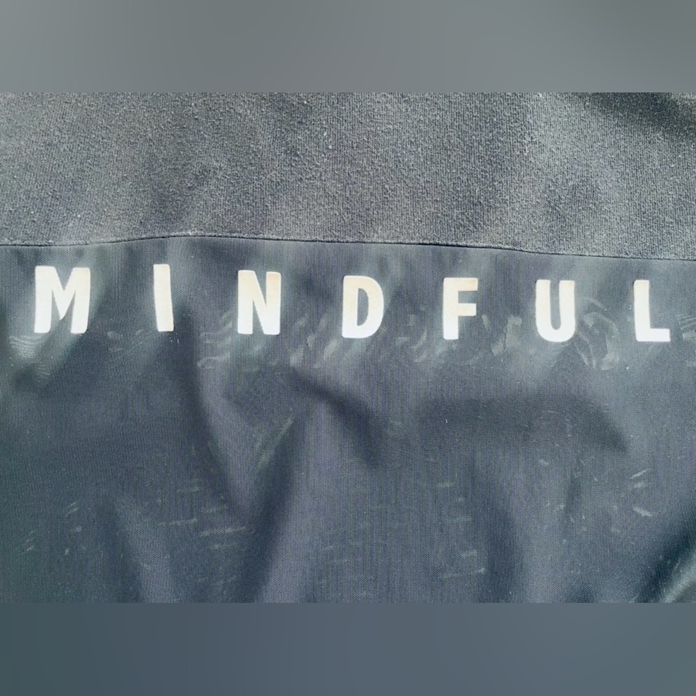 ALO YOGA Rare Oversized Mindful Movement Black Hoodie with Mesh Detail - Picture 6 of 10